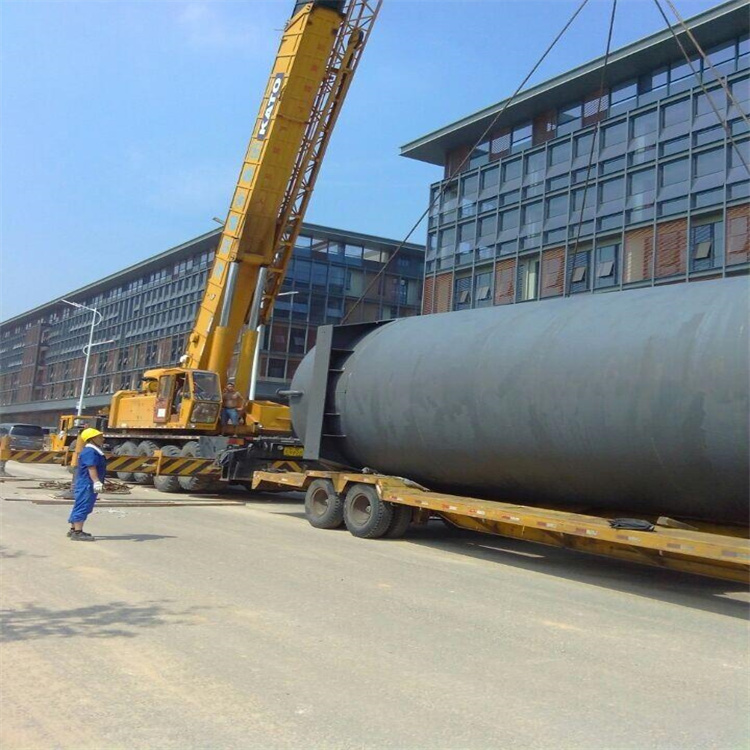 白鹭湖管理区大型吊装作业